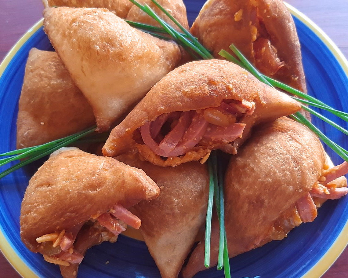 golden-fried Mandazi bites