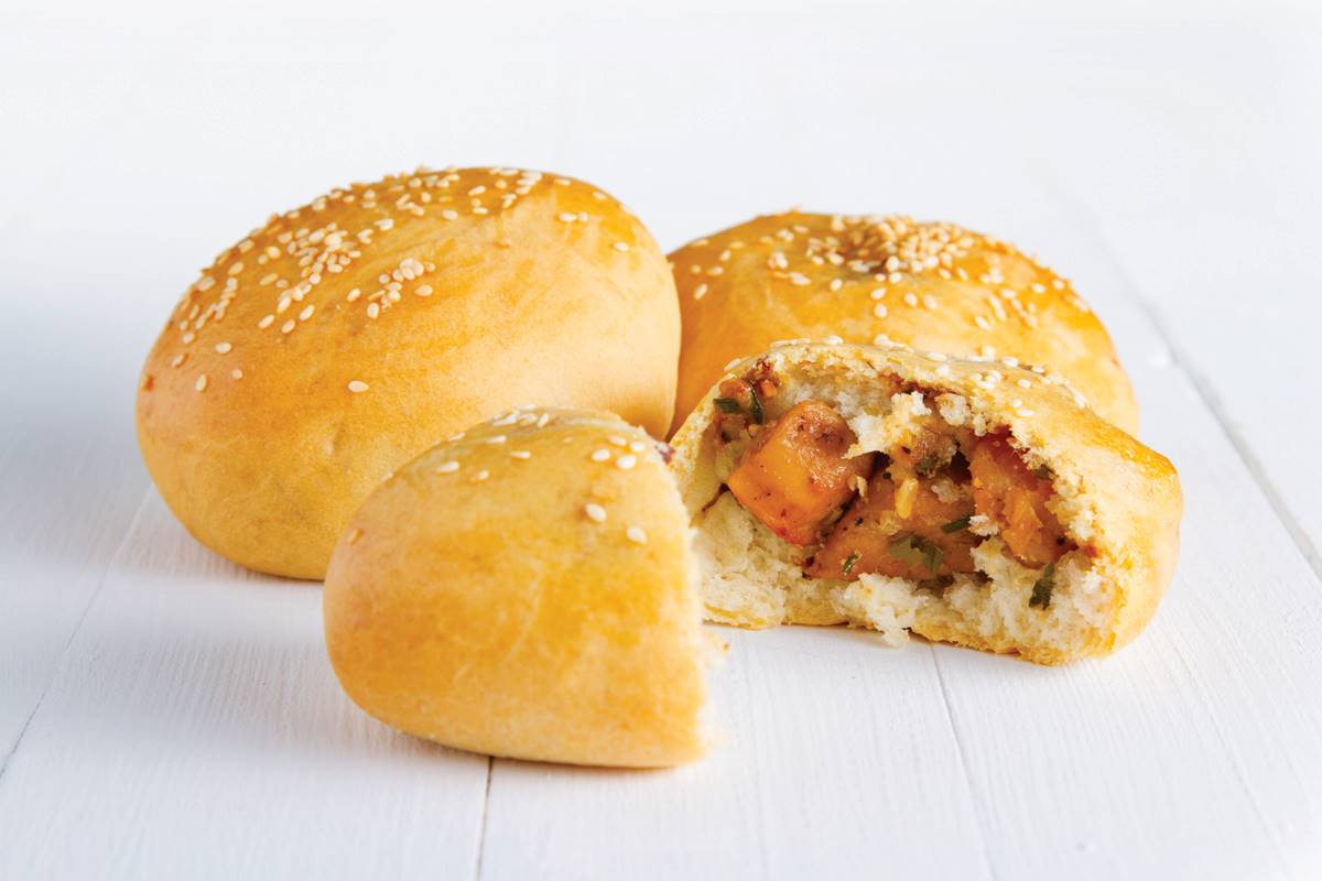 Chinese-Style Chicken Buns