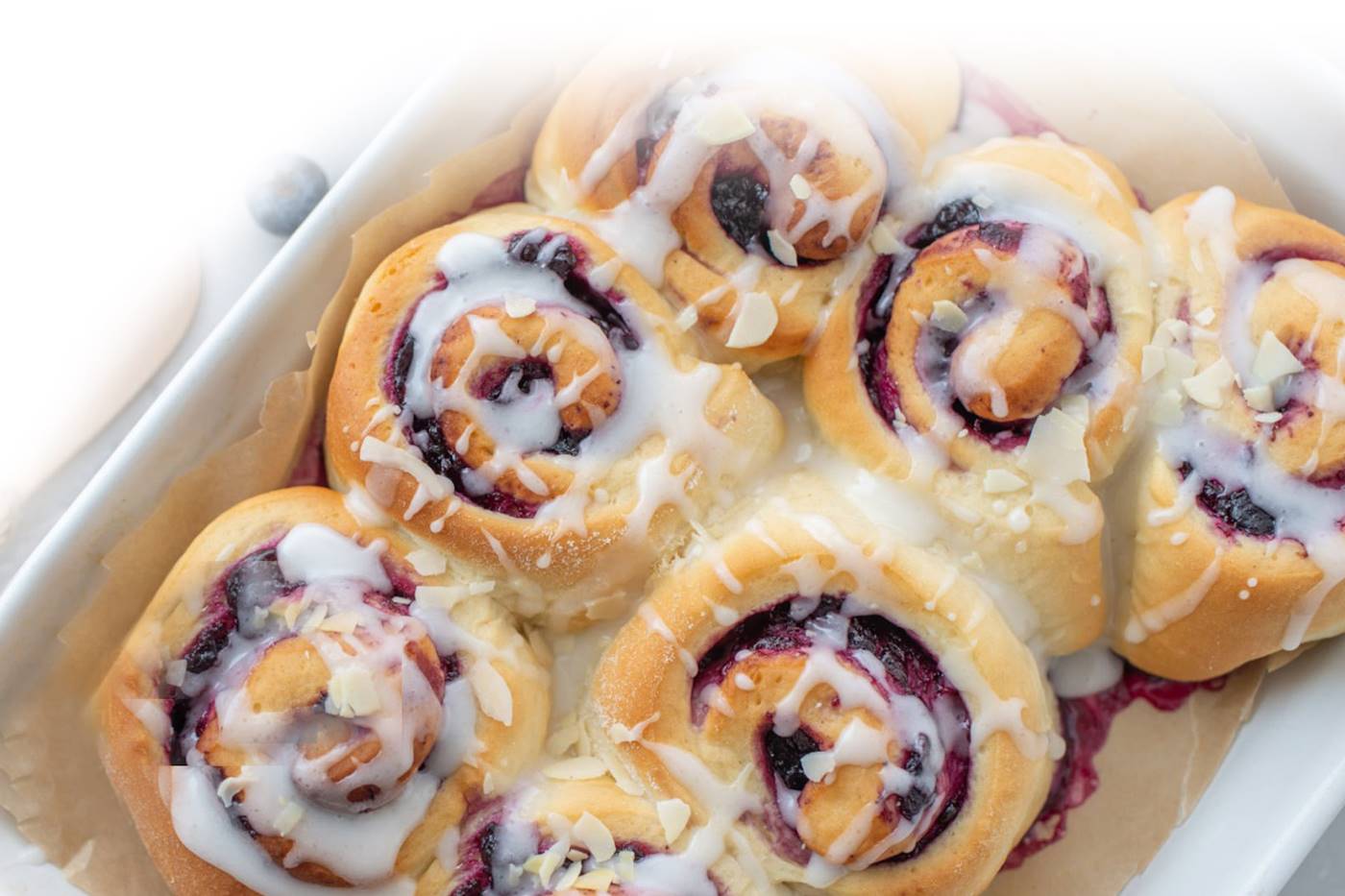 White Chocolate Cranberry Spirals